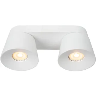 LUCIDE TRIGONO - Deckenstrahler - 2xGU10 - Weiß