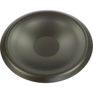 Pflanzschale schwarz aus Metall - Gartendekoration