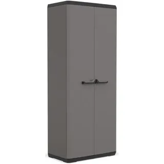 Keter Kunststoffschrank PIU hoch 166 x 68 x 39 cm - Schwarz