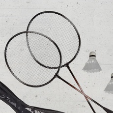 Bild von Badminton-Set schwarz
