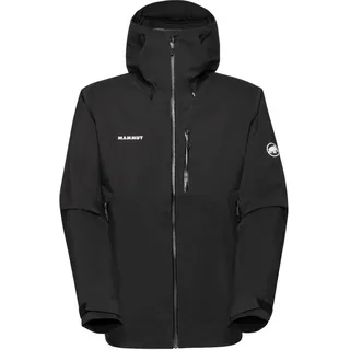Mammut Alto Guide HS Hooded Jacket Herren Outdoor Wanderjacke : XXXL - Schwarz