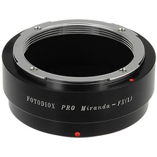 Fotodiox Pro Lens Mount Adapter Compatible with Miranda (Mir) Lenses on Fujifilm X-Mount Cameras