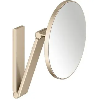Keuco Kosmetikspiegel iLook_move Ø 212, unbeleuchtet Bronze gebürstet 17612030000 - Bronze