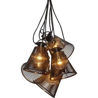 Konstsmide LED-Lichterkette spritzwassergeschützt 11 m Schwarz