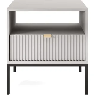 Selsey Nachtschrank Vellore 54 x 56 x 39 cm Grau