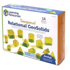 Learning Resources „Relational GeoSolids“ – Beziehungen geometrischer Körper, Mathematik-Unterrichtsmaterial zur Beschäftigung mit 3D-Körpern und Volumen, Mittel
