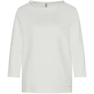 Brax Damen Style Bonnie Sweatshirt, Offwhite, 46 EU