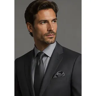 Bruno Banani Krawatte 2 Stk. inklusive Einstecktuch,