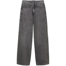 Bild Mädchen Kinder Wide Leg Fit Jeans, 10219 - Used Mid Stone Grey Denim, 134