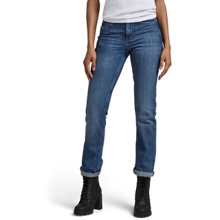 G-STAR RAW Damen Noxer Straight Jeans, Blau (Faded Capri D17192-B767-D346), 28W / 34L