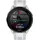 Forerunner 165 Music BT 43 mm Kunststoffgehäuse grau Silikonarmband weiß M