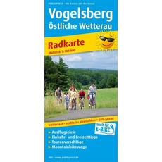 Radkarte Vogelsberg - Östliche Wetterau