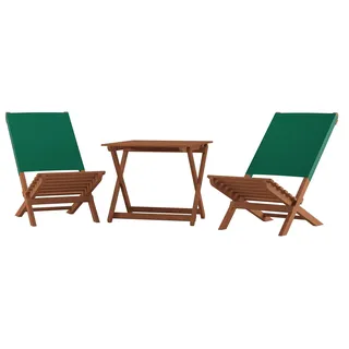 Klappstuhl Strandstuhl Anglerstuhl Gartenstuhl Stuhl zum Zusammenstecken grüner Bezug V-10-352 - Grün