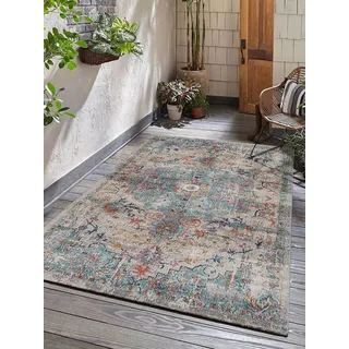 The CarPET »Palma« rechteckig 4 mm Höhe Outdoor moderner robuster In und Outdoor Teppich, bunt