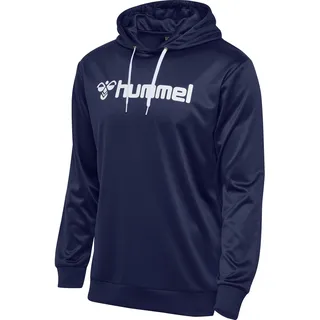 hummel Logo Kapuzenpullover - Marine, L