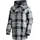 Flanellbluse Camquadri grau 44
