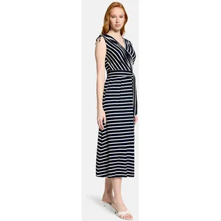 Betty Barclay Jerseykleid Blau/Weiß 38