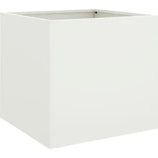 vidaXL Pflanzkübel 49 x 47 x 46 cm Weiß