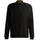Langarm-polo Black S