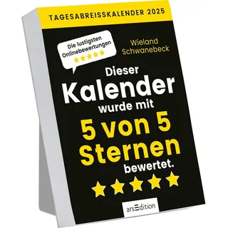 arsEdition Abreißkalender Dieser Kalender wurde mit 5 von 5 Sternen bewertet 2025