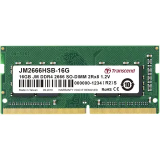 Transcend JetRam JM2666HSB-16G 16 GB 1 x 16 GB DDR4 260-pin SO-DIMM