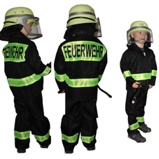 Feuerwehr-Uniform für Kinder, Gr. 104