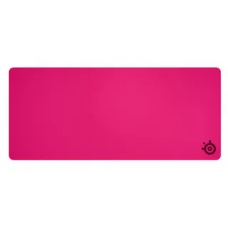 SteelSeries QcK Heavy Gaming Mousepad - Thicker, Non-Slip Silicone Rubber Base, Peak Tracking, Optimized for Gaming FPS, MOBAs, RTS, MMO - XXL Size 900 mm x 400 mm x 4 mm - Magenta