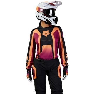 Fox Racing WMNS 180 Ballast Jersey, Grau