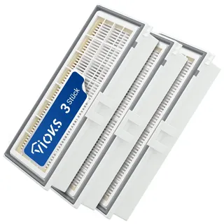 VIOKS 3x Hepa Filter Staubsauger 189x100x30 mm Ersatz für Miеle Filter Staubsauger 9616270 SF-AH30 SF-HA30 - AirClean Filter für Miеle Staubsauger S300- S400- S500- S600- S800- Classic C1 Complete C1