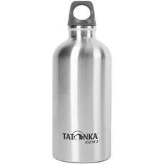 Bild Stainless Steel Bottle 0,5l - Unzerbrechliche Flasche aus Edelstahl - schadstofffrei (BPA-frei),rostfrei,lebensmittelecht,spülmaschinenfest -Mit Öse zum Befestigen(500ml Volumen)