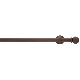 Vorhangstange , Rostfarben , Metall , 250 cm , Heimtextilien, Vorhänge, Vorhangstangen, Vorhangstangenset