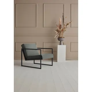 Cocktailsessel INNOVATION LIVING TM "Vikko Designsessel, bequem, Industriedesign", grau (granite), B:61cm H:69cm T:82cm, Sessel, Cocktailsessel, moderner Stuhl, Sitz und Rücken aus hochelastischem Schaum