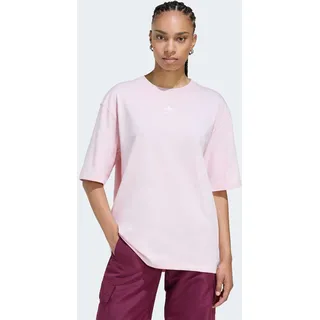 adidas T-Shirt ADIDAS ORIGINALS "ESS BOYFR TEE", Damen, Gr. S, sanpin, Obermaterial: 100% Baumwolle, normal, Rundhals, Shirts T-Shirt, sportlicher Stil, Kurzarm, aus Baumwolljersey