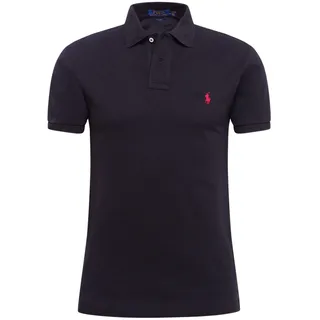 Ralph Lauren Piqué-Poloshirt schwarz XL
