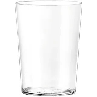 H&H H+H Gläser 6er-Set: 500 ml, Konische Form, Dünnes Glas, Ideal für Säfte, Cocktails & Smoothies, Spülmaschinengeeignet