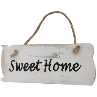 MCW Wandschild My Own Place Shabby-Look Reinweiß