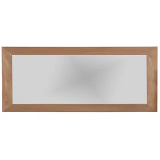 Teako Design Teakholz Wandspiegel Kalix 80cm - Massivholz Badspiegel in 4 Breiten (80 x 180 x 3 cm)