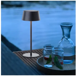 OTTO home LED Außen-Tischleuchte schwarz 30 cm 1 Stk. dimmbar