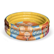 Grandi Giochi Topo Maus Gigio Pool 3 Ringe 90 cm TPN02000, Mehrfarbig, Medium