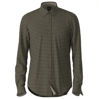Hugo Boss 50437693 Langarmhemd - Green - XL