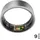 Ring Größe 9 / 63 mm Grau