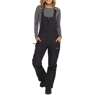 ARCTIX Damen Essentielle Isolierte Latzhose Ski-Lätzchen, Schwarz, Small