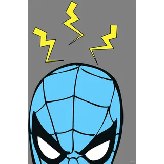 Komar Bild »Marvel PowerUp Spider-Man Sense« Disney 1 Stk. tlg. Wandbild zur Dekoration im Kinderzimmer - ohne Rahmen, bunt