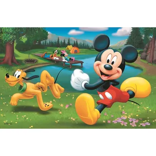 TREFL Puzzle Mickey Mouse: Am See 54 Teile