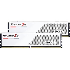 Bild von Ripjaws S5 weiß DIMM Kit 64GB, DDR5-5600, CL28-34-34-89, on-die ECC (F5-5600J2834F32GX2-RS5W)