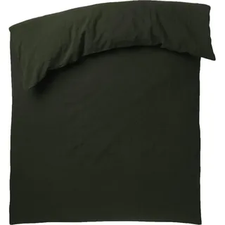 Zoeppritz Leinen-Bettdeckenbezug Stay Farbe forest Größe 155x220