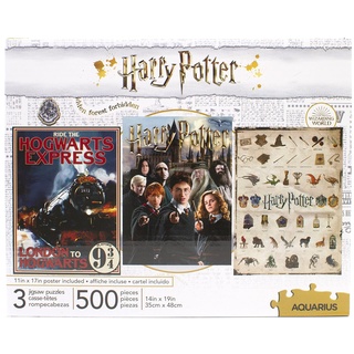 Aquarius 62001 Harry Potter Puzzle, Mehrfarbig