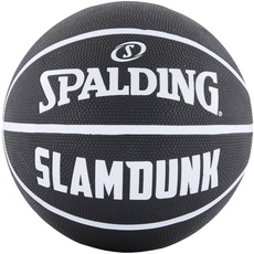 Spalding Unisex – Erwachsene Slam Dunk Ball, Black, 7