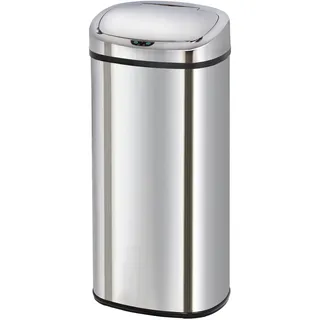 Kitchen Move Abfalleimer 80 l Silber