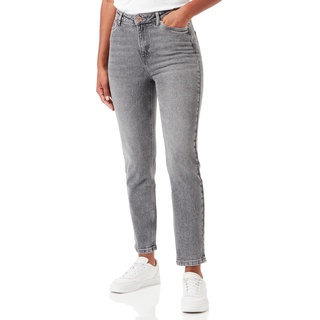 VERO MODA Damen VMLINDA HR MOM Jeans GU214 GA NOOS Hose, Medium Grey Denim, 29/34